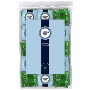 POTENTE - MISTER SIZE - PRESERVATIVO TAMANHO XS 47 MM (100 UNIDADES)