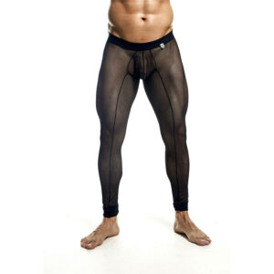 POTENTE - MOB - MEIA-CALÇA PRETA TRANSPARENTE TAMANHO M