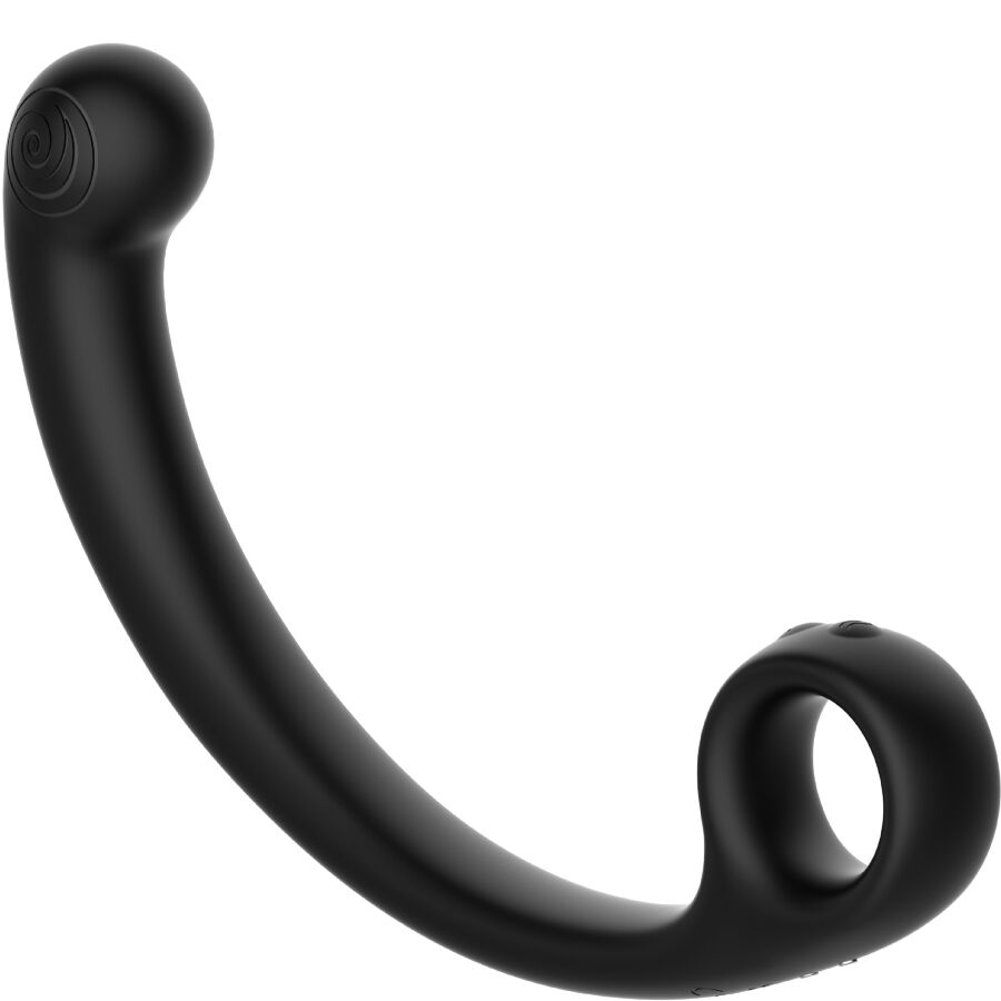 POTENTE - SNAIL VIBE - AXI VIBRADOR DE MASSAGEM PRETO
