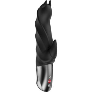 POTENTE - FUN FACTORY - VIBRADOR RABO DIABÓLICO DARLING DEVIL PRETO