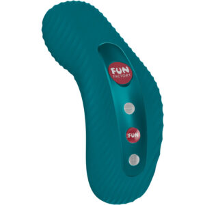 POTENTE - FUN FACTORY - VIBRADOR LAYA III LAY-ON VERDE GARRAFA