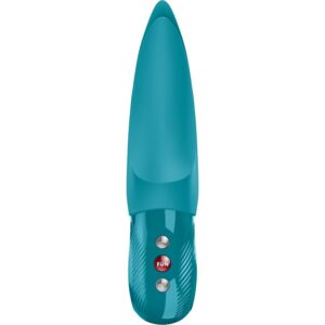 POTENTE - FUN FACTORY - VIBRADOR VOLTA LAY-ON AQUAMARINE