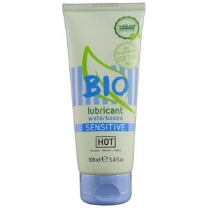 POTENTE - HOT - BIO LUBRIFICANTE À BASE ÁGUA SENSITIV 100 ML