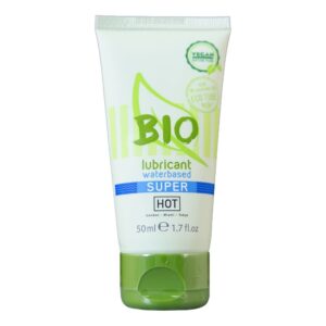 POTENTE - HOT - BIOLUBRIFICANTE À BASE DE ÁGUA SUPERGLIDE 50 ML