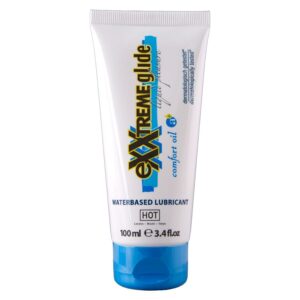 POTENTE - HOT - EXXTREME GLIDE LUBRIFICANTE À BASE DE ÁGUA + ÓLEO CONFORT A+ 100 ML
