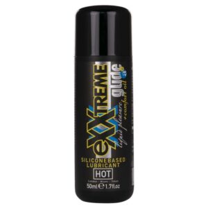 POTENTE - HOT - EXXTREME GLIDE LUBRIFICANTE À BASE DE SILICONE + ÓLEO CONFORTANTE A+ 50 ML