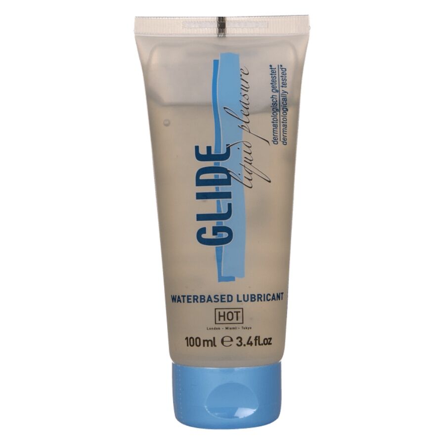 POTENTE - HOT - GLIDE LIQUID PLEASURE LUBRIFICANTE À BASE DE ÁGUA 100 ML