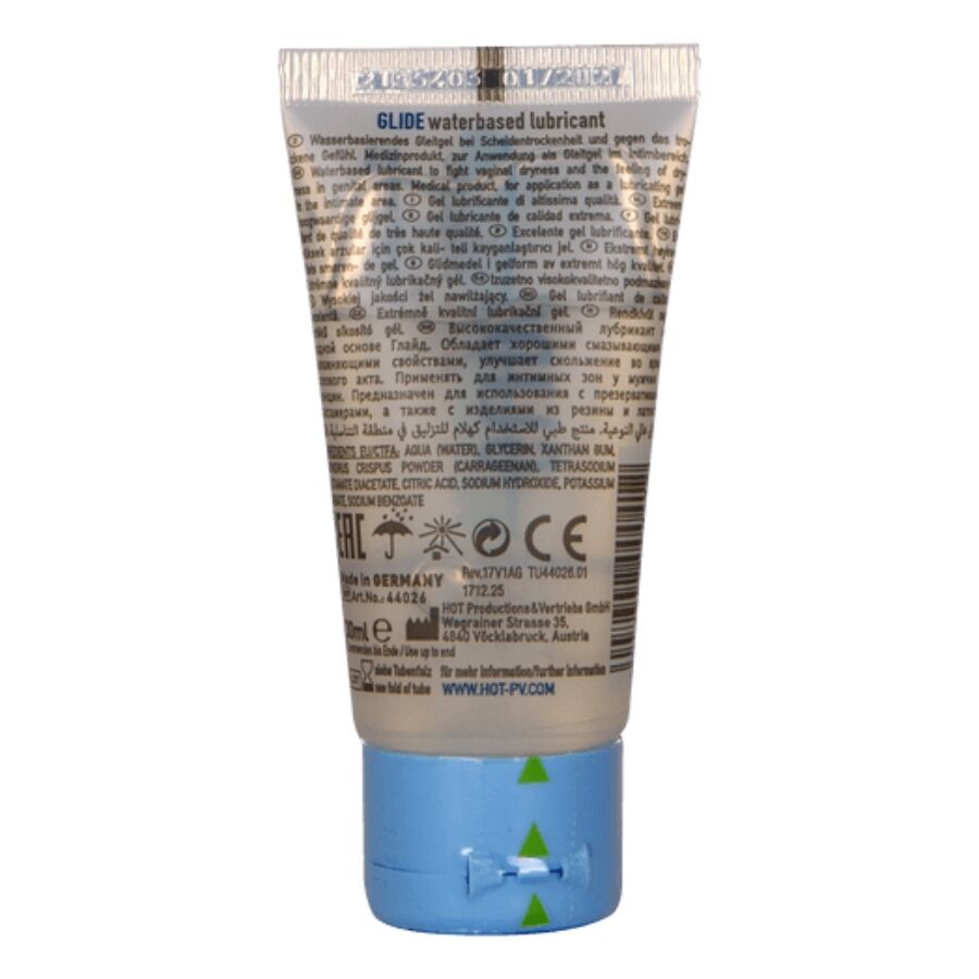 HOT - GLIDE LIQUID PLEASURE LUBRIFICANTE À BASE DE ÁGUA 30 ML - Image 2