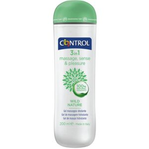 POTENTE - CONTROL - GEL DE MASSAGEM NATUREZA SELVAGEM 3 EM 1 200 ML