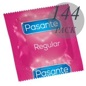 POTENTE - PASANTE - DE PRESERVATIVOS GAMA REGULAR 144 UNIDADES