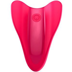 POTENTE - SATISFYER - VIBRADOR DE DEDO HIGH FLY FÚCSIA