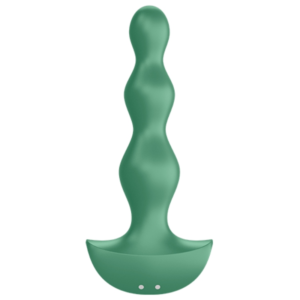 POTENTE - SATISFYER - VIBRADOR LOLLI PLUG 2 PLUG VERDE