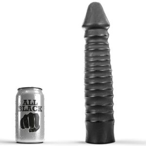 POTENTE - ALL BLACK - DILDO 26 CM