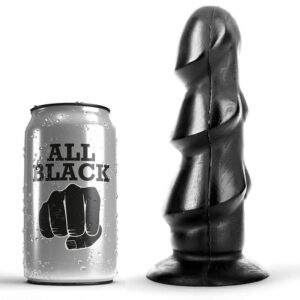 POTENTE - ALL BLACK - DILDO 17 CM