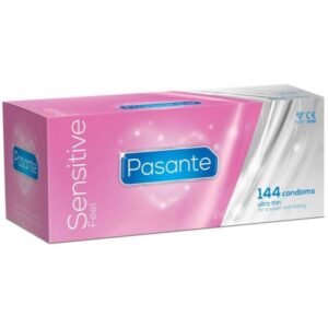 POTENTE - PASANTE - DE PRESERVATIVOS ULTRAFINOS SENSÍVEIS 144 UNIDADES