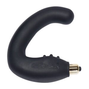 POTENTE - ROCKS-OFF - RUDE-BOY MASCULINO G-SPOT MASSAGER 7 V PRETO