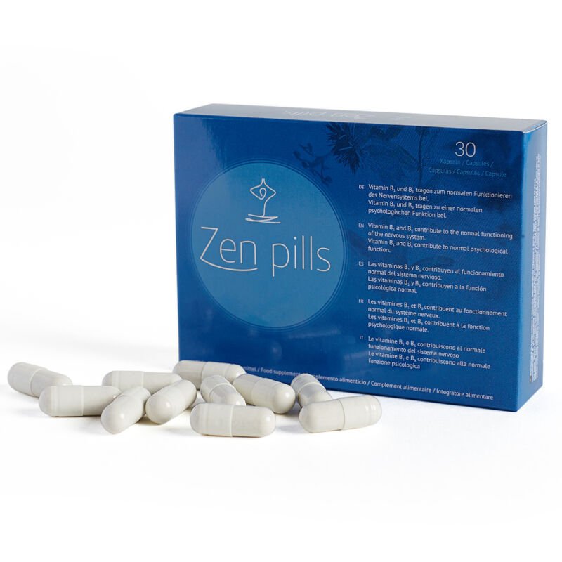 POTENTE - 500 COSMETICS - ZEN PILLS CÁPSULAS PARA REDUZIR A ANSIEDADE