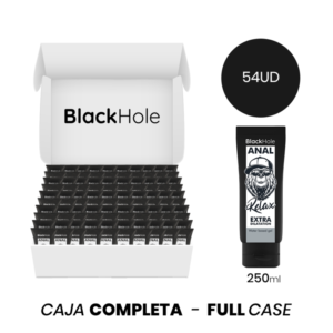 POTENTE - MOQ 54 - GEL À BASE DE ÁGUA BLACK HOLE EXTRA DILATAÇÃO 250 ML