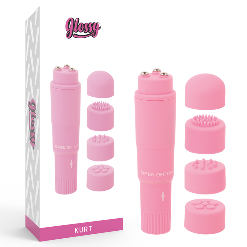 POTENTE - GLOSSY - MASSAGEIRO DE BOLSO KURT ROSA