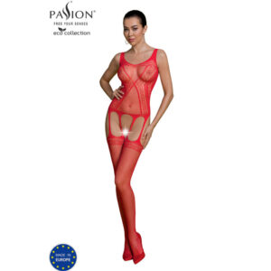 POTENTE - PASSION - COLEO ECO BODYSTOCKING ECO BS007 VERMELHO