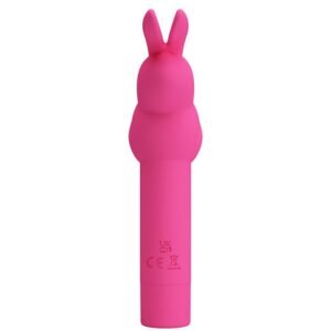 POTENTE - PRETTY LOVE - VIBRADOR DE SILICONE GERARDO FUSCHIA RABBIT
