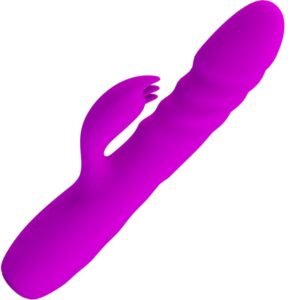 POTENTE - PRETTY LOVE - VIBRADOR DE COELHO RECARREGVEL MELANIE ROXO