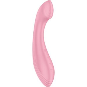 POTENTE - SATISFYER - G-FORCE ESTIMULADOR VIBRADOR G-SPOT ROSA