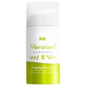 POTENTE - INTT - PODEROSO ESTIMULANTE ÍNTIMO CAIPIRINHA GEL VIBRADOR LÍQUIDO 15 ML