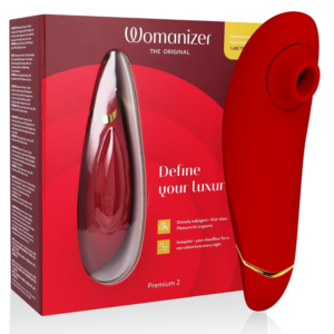 POTENTE - WOMANIZER - PREMIUM 2 ESTIMULADOR CLITORIAL BORDEAUX