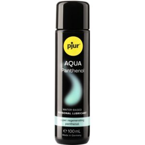 POTENTE - PJUR - LUBRIFICANTE BASE DE GUA AQUA PANTENOL 100 ML