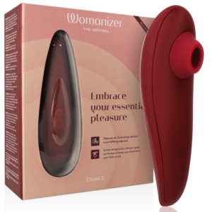 POTENTE - WOMANIZER - CLASSIC 2 ESTIMULADOR CLITORIAL BORDEAUX