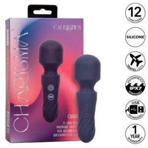 POTENTE - CALEXOTICS - CHARISMA CHARM MASSAGER 12 FUNÇÕES ROXO
