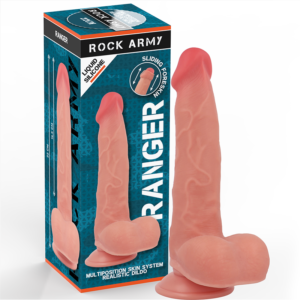 POTENTE - ROCKARMY - SILICONE LÍQUIDO RANGER 22 CM -O- 3