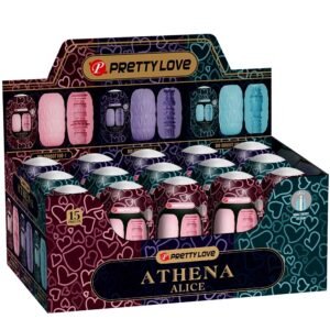 POTENTE - PRETTY LOVE - ATHENA ALICE PACK 15 MASTURBADORES MASCULINOS VARIOS