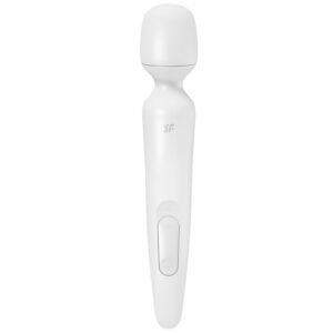 POTENTE - SATISFYER - WAND ERLAND MASSAGEADOR VIBRATÓRIO BRANCO
