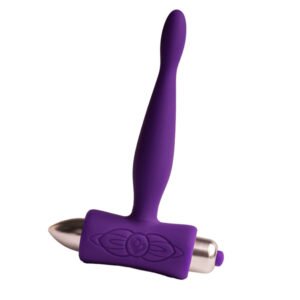 POTENTE - ROCKS-OFF - PETITE SENSATIONS TEAZER PLUG ANAL VIBRADOR ROXO