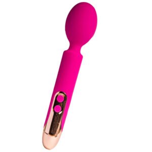 POTENTE - ROCKS-OFF - VIBRADOR ORIEL FLEXÍVEL FÚCSIA