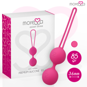 POTENTE - MORESSA - OSIAN TRÊS SILICONE PREMIUM ROSA