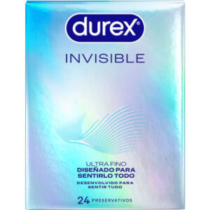 POTENTE - DUREX - PRESERVATIVOS ULTRA FINOS INVISÍVEIS 24 UNIDADES