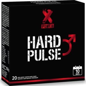 POTENTE - XPOWER - TRATAMENTO EXPRESSO HARD PULSE: EREÇÃO E RESISTÊNCIA POR 10 DIAS - 20 CÁPSULAS