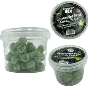 POTENTE - DIABLO GOLOSO - 20 PÊNIS DOCES CANNABIS AROMA