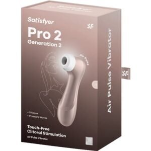 POTENTE - SATISFYER - PRO 2 NOVA GERAÇÃO 2 VIBRADOR DE PULSO DE AR