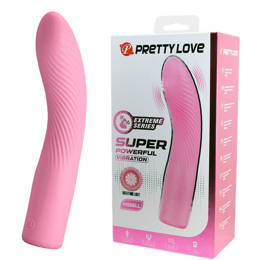 POTENTE - PRETTY LOVE - KISELL VIBRADOR ROSA PARA PONTO G