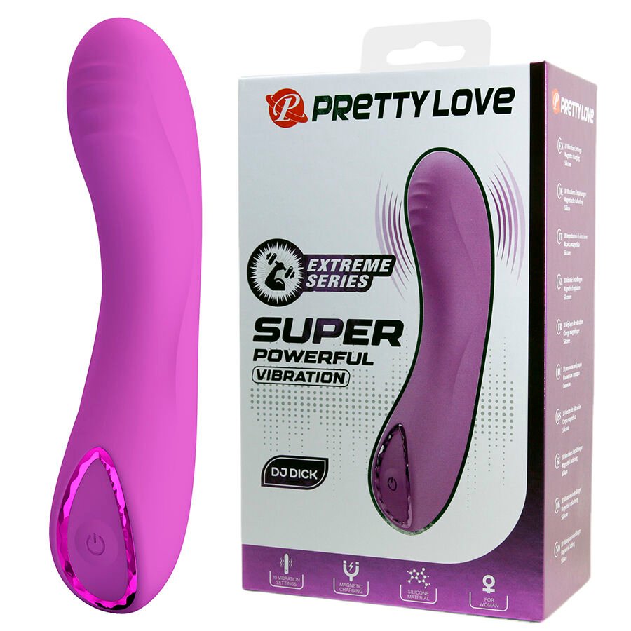 POTENTE - PRETTY LOVE - DJ DICK VIBRADOR ROXO PARA PONTO G