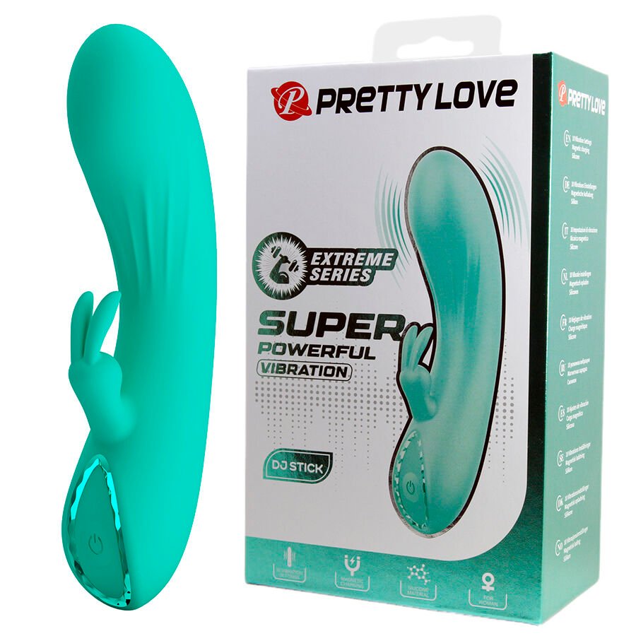 POTENTE - PRETTY LOVE - DJ STICK VIBRADOR G-SPOT TURQUESA