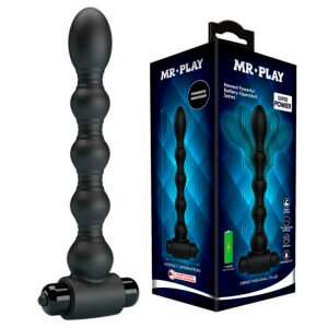 POTENTE - MR PLAY - MASSAGEADOR DE PLUG ANAL VIBRATÓRIO