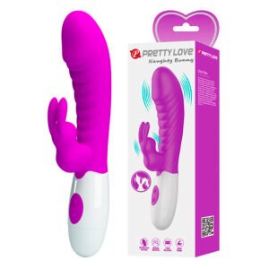 POTENTE - PRETTY LOVE - NAUGHTY VIBRADOR ROXO BUNNY