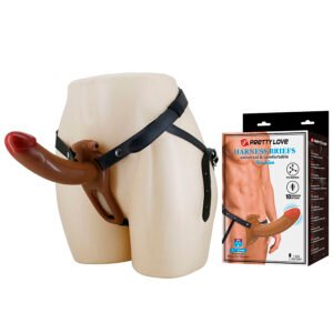 POTENTE - PRETTY LOVE - BRADDEN VIBRATÓRIO COM STRAP-ON