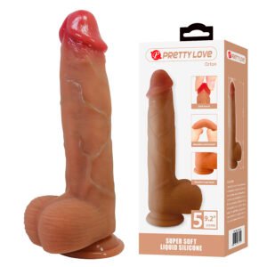 POTENTE - PRETTY LOVE - ORTON DILDO REALISTA COM VENTOSA 23