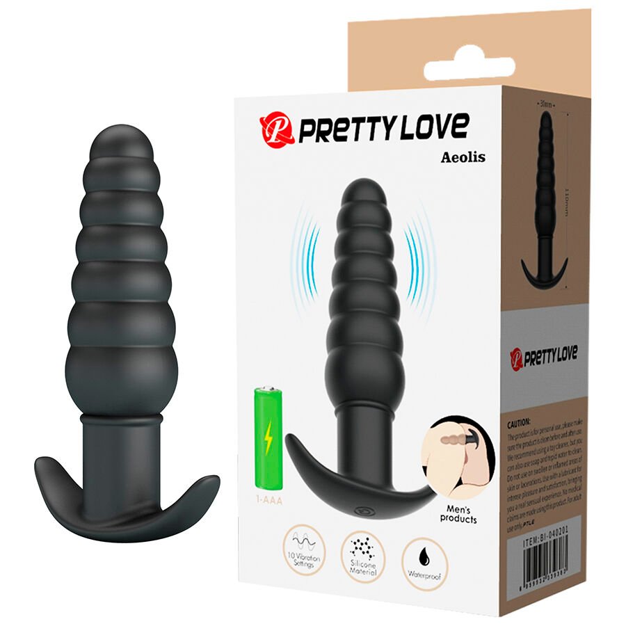 POTENTE - PRETTY LOVE - AEOLIS PLUG ANAL VIBRATÓRIO